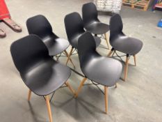Scandinavian Style Chairs x9 - Brand New