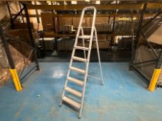 2 x Aluminium 5 Step Ladders - No Reserve