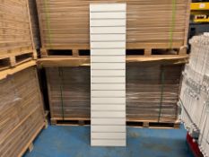 Slatwall Column x 16, Brand New, Unused, Compatible With Slat Shelf & Slat Pegs