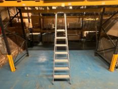 2 x Aluminium 5 Step Ladders - No Reserve