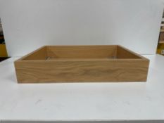 Shopworx Wooden Produce Box x 4 - No Reserve, Used To Enhance Retail Merchandising