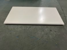 Pallet of 120 Storefront Shelves, 1250mm x 57mm Shelving To Fit Tego System