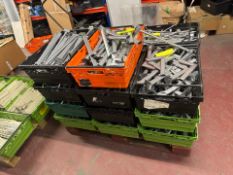 Pallet Of Assorted Metal Store Display Arms