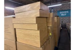 Shopworx Wooden Produce Box x4 - No Reserve, Used To Enhance Retail Merchandising