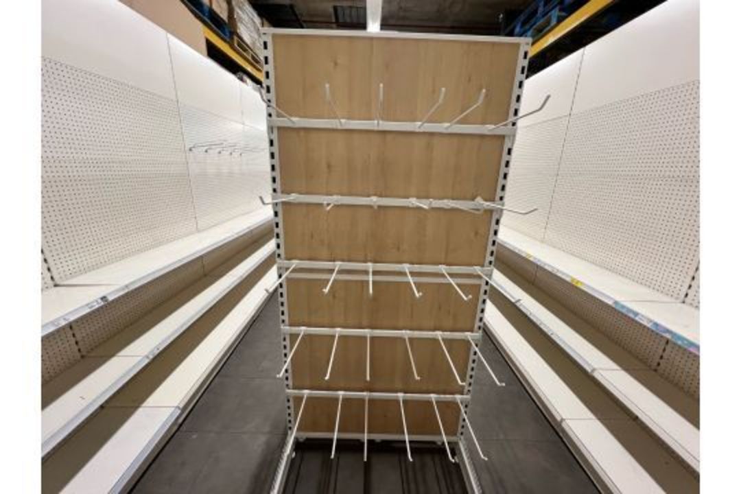 5 Bay Eden Double Sided Gondola Run With 2 Ends - Brand New, Boxed, Shop Fittings - Image 10 of 15