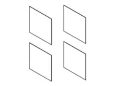 Shelf Gondola 2100mm H Bay 1000mm - Wood Set