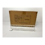 10 Boxes of 40 Eden Centre Up Wire Risers 370mm, Traffic White, Brand New, Boxed