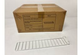 500 x Eden End Up Riser 370mm, 5 Boxes of 100, Traffic White - Brand New, Boxed