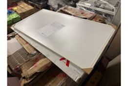 1200x600mm Recessed Backlit Panel x15 - Brand New, No Reserve
