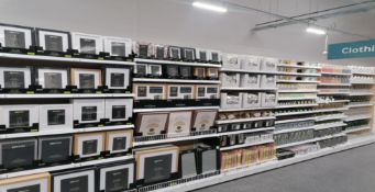 Example of Eden Gondolas In Full Retail Set Up, Illustration Only, Please Do Not Bid On This Lot