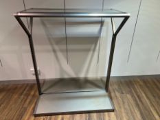 Mirror Topped, Steel Hanging Display - NO RESERVE