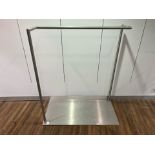 Stainless Steel Clothing Rack - NO RESERVE