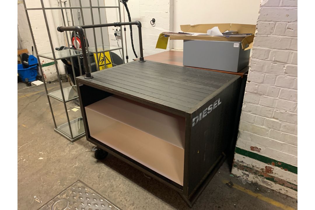 Diesel Wheeled Display Trolley- NO RESERVE - Image 1 of 10