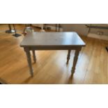 Grey Wooden Side Table - NO RESERVE