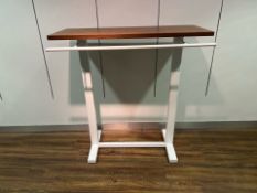 Wooden Topped Clothes Hanging Display- NO RESERVE