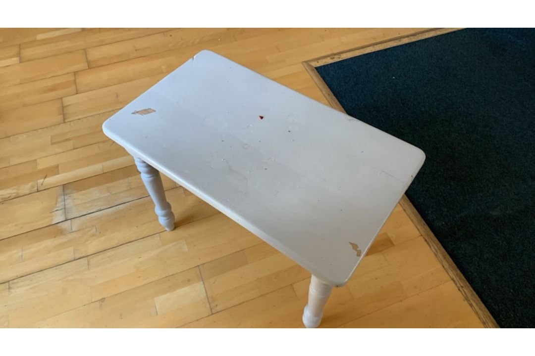 Grey Wooden Side Table - NO RESERVE - Image 7 of 7