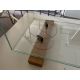 Rectangular Box Glass Coffee Table- NO RESERVE - Image 2 of 4