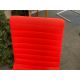 Wheeled Rectangular Straight Desk & Red Felt Wheeled Office Chair- NO RESERVE - Image 4 of 12