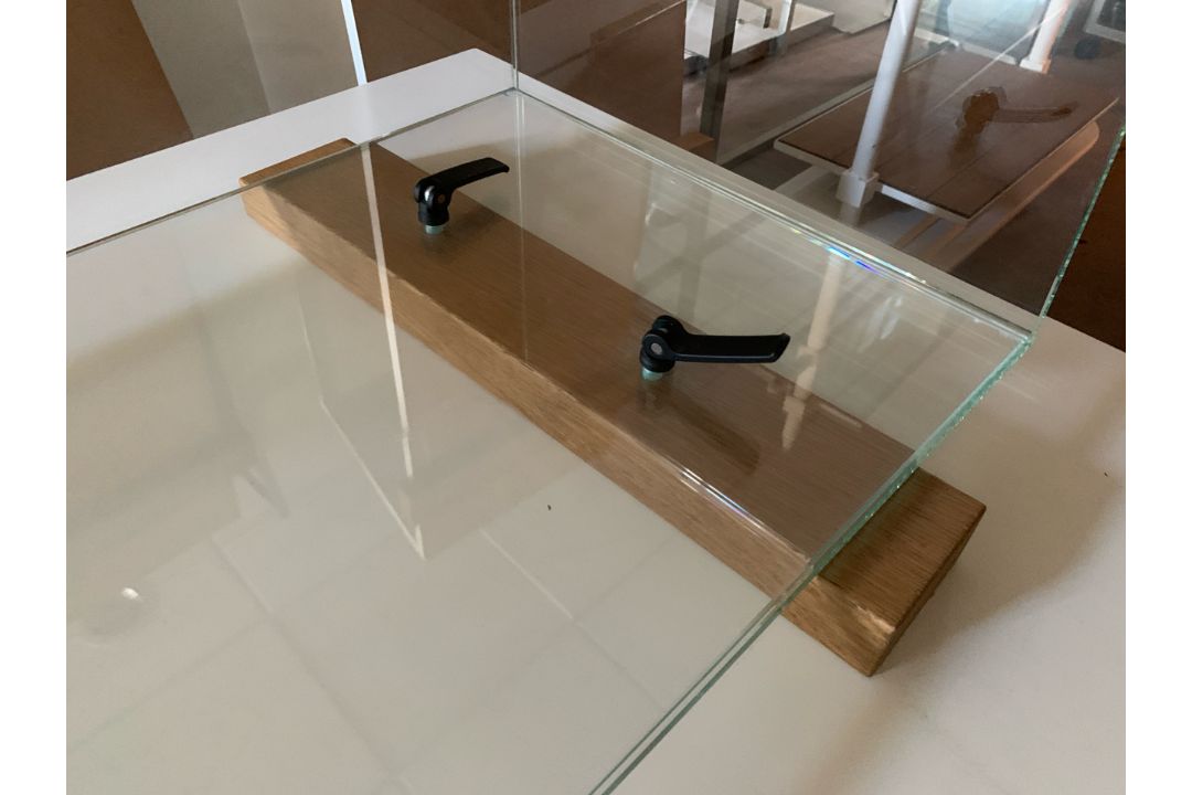Rectangular Box Glass Coffee Table- NO RESERVE - Image 3 of 4