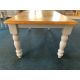 Wooden Oak Top Grey Legged Dining Table And Chair- NO RESERVE - Image 4 of 11