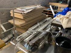 Group Of Deconstructed Boltless Racking- NO RESERVE