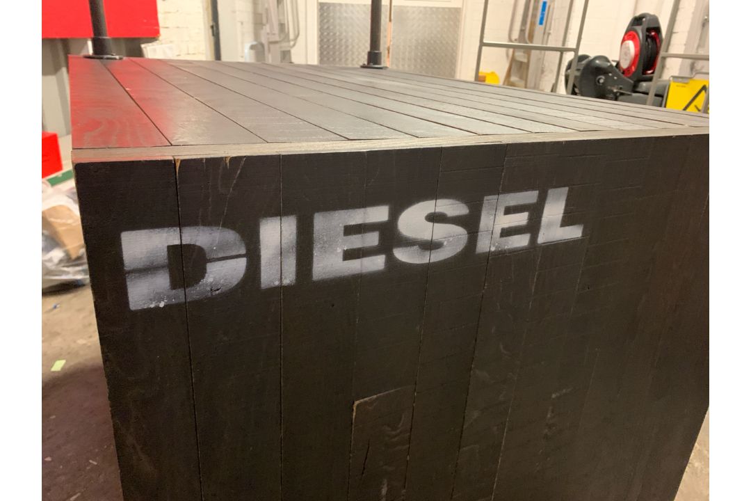 Diesel Wheeled Display Trolley- NO RESERVE - Image 2 of 10