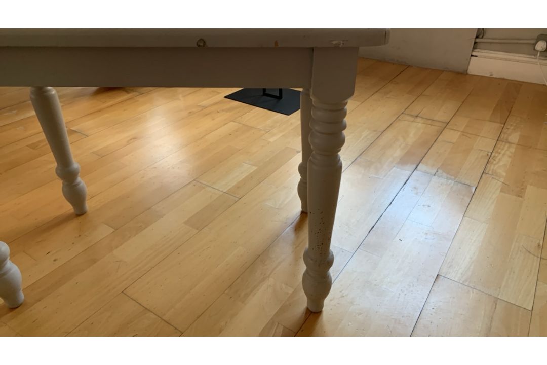 Grey Wooden Side Table - NO RESERVE - Image 3 of 7
