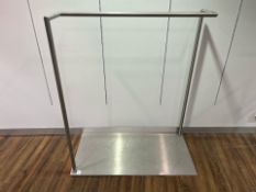 Stainless Steel Clothing Rack - NO RESERVE