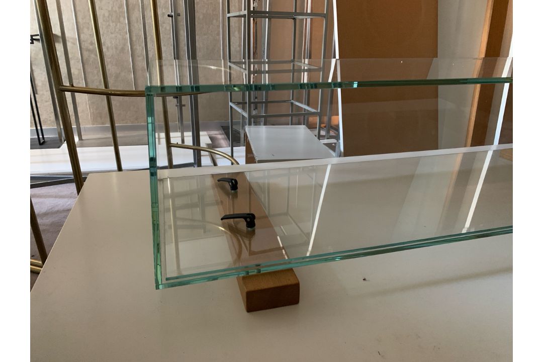 Rectangular Box Glass Coffee Table- NO RESERVE - Image 4 of 4