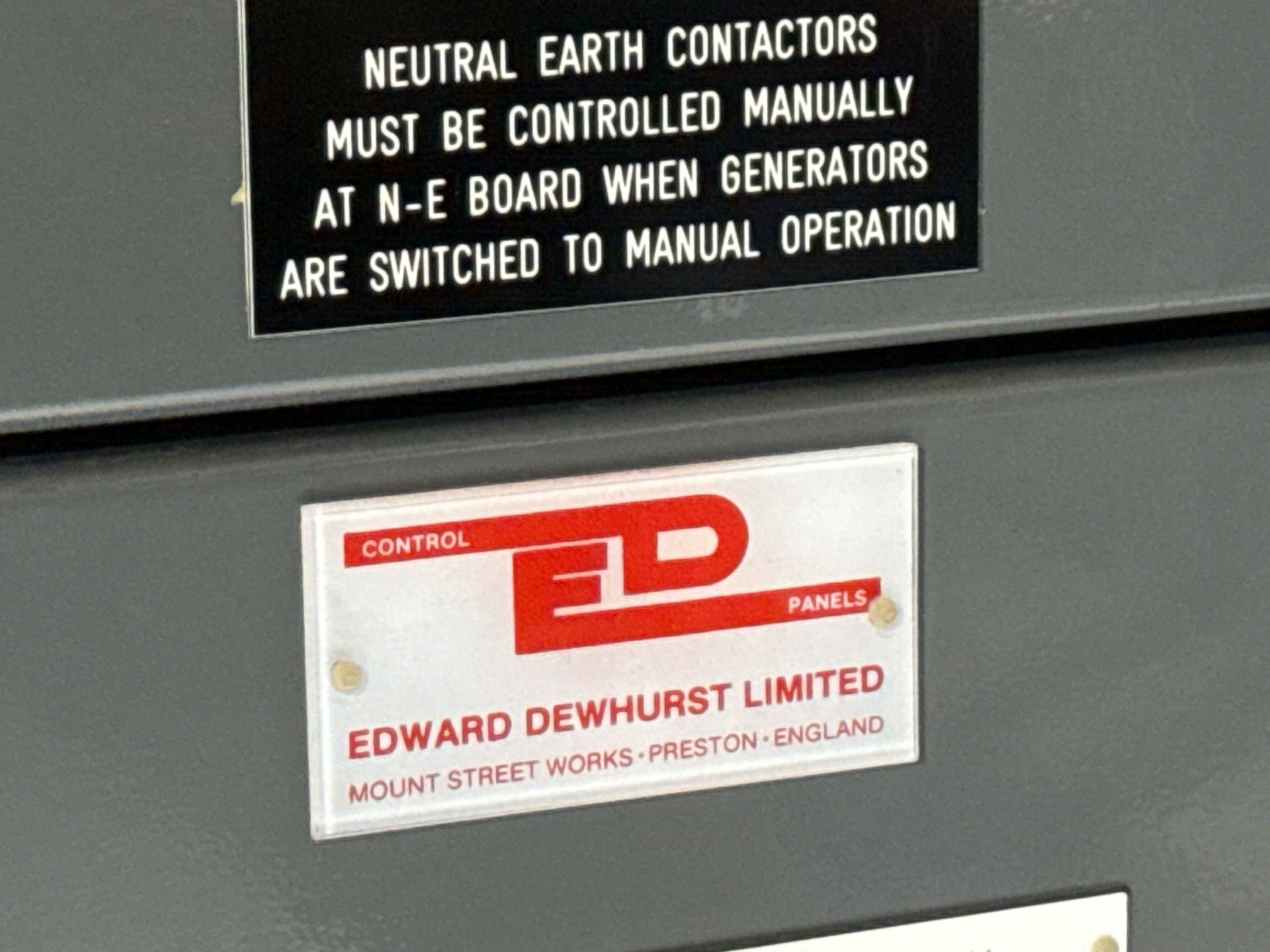 Generator Switch Board Control Panel - Image 5 of 10