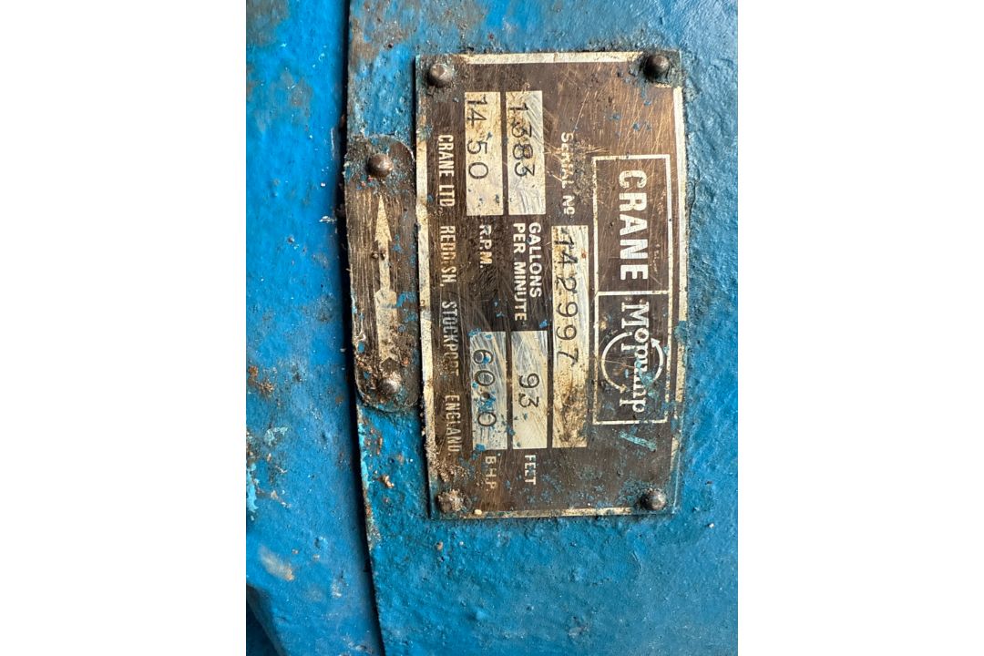Crane Mopump 1450rpm - Image 2 of 7