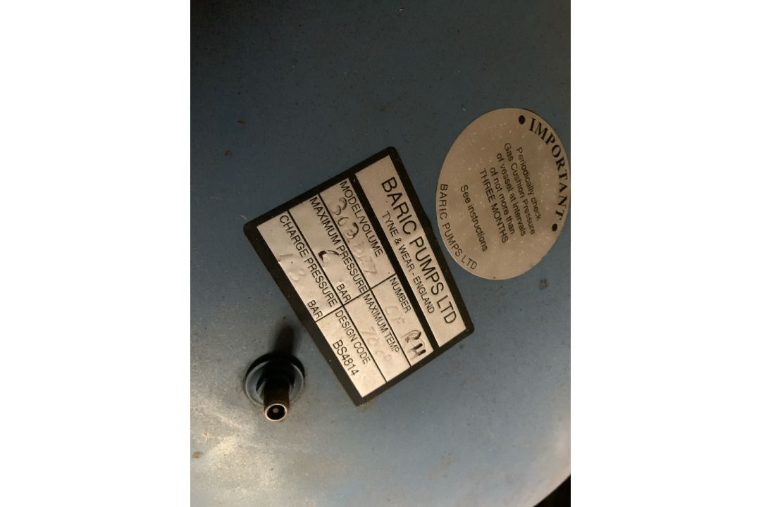 Baric Expac Sealed Systems CHWS Pressurisation - Image 5 of 7