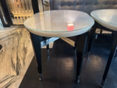 Bespoke Oval Marble Table, Commissioned by Robert Angell Design for The Berkeley