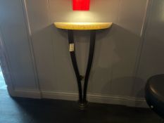 Bespoke Ben Whistler Marble Wall Mounted Table, Commissioned by Robert Angell