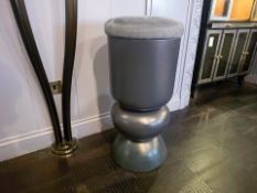 Bespoke Ben Whistler Fabric Topped Stool, Commissioned by Robert Angell Design for The Berkeley