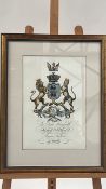 Pair Of Coat Of Arms - Masham