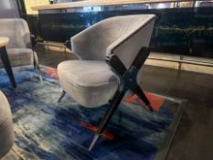 Bespoke Ben Whistler Chair, Commissioned by Robert Angell Design for The Berkeley Blue Bar