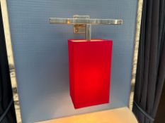 Iconic Dernier & Hamlyn Dual Hanging Wall Light, Commissioned by Robert Angell for The Berkeley Blue