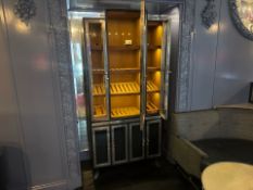 Bespoke Display Cabinet, Commissioned by Robert Angell Design for The Berkeley Blue Bar