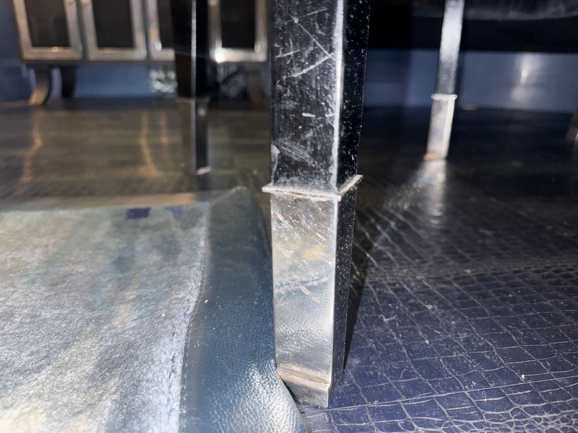 Bespoke Ben Whistler Oval Marble Top Table, Commissioned by Robert Angell Design for The Berkeley - Image 5 of 8