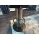 Bespoke Ben Whistler Navy Leather Stool, Commissioned by Robert Angell Design, The Berkeley Blue Bar - Image 4 of 7