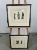 Artwork Gentlemen Print x2
