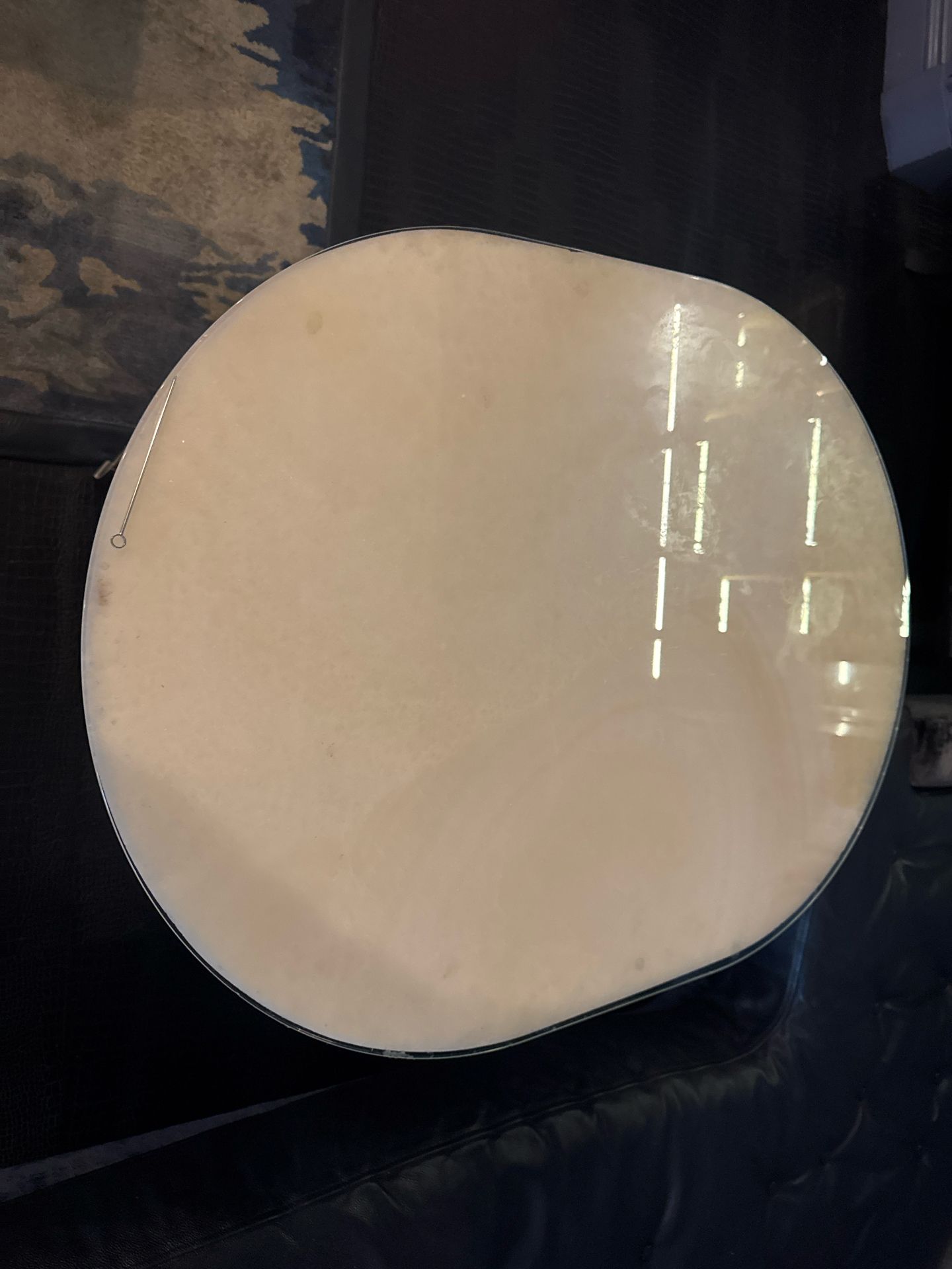 Bespoke Ben Whistler Oval Marble Top Table, Commissioned by Robert Angell Design for The Berkeley - Image 7 of 8