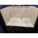 Bespoke Marble Topped Wooden Front of House Stand, Commissioned by Robert Angell Design - Image 4 of 8
