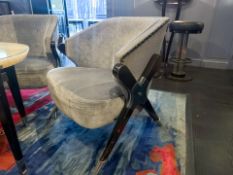 Bespoke Ben Whistler Chair, Commissioned by Robert Angell Design for The Berkeley Blue Bar