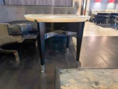 Bespoke Ben Whistler Oval Marble Top Table, Commissioned by Robert Angell Design for The Berkeley