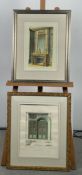 Artwork Historic Interiors Motifs Prints x 2