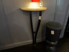 Bespoke Ben Whistler Marble Wall Mounted Table, Commissioned by Robert Angell