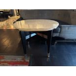 Bespoke Ben Whistler Oval Marble Table, Commissioned by Robert Angell Design for The Berkeley