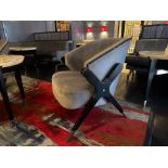 Bespoke Ben Whistler Chair, Commissioned by Robert Angell Design for The Berkeley Blue Bar